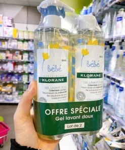 cap sua tam dau goi KLORANE BEBE