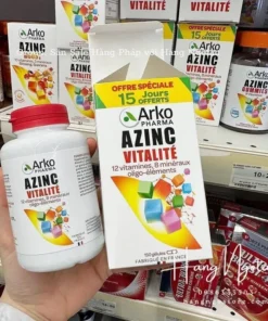 vitamin tong hop phap Azinc Vitalité Arkopharma