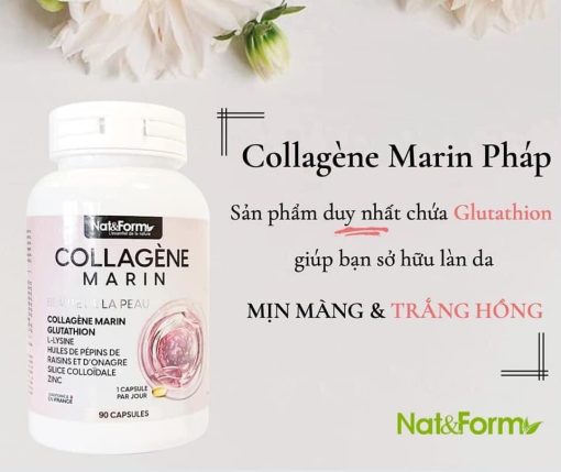 Collagen trắng da NAT&FORM 7