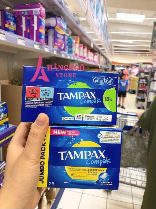 Băng vệ sinh Tampon Tampax Compak 1