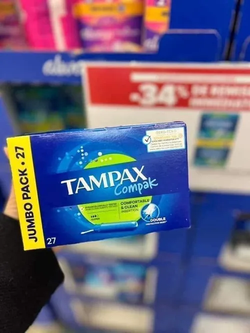 bang ve sinh Tampon Tampax Compak 1