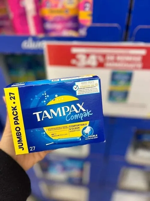 Băng vệ sinh Tampon Tampax Compak - Ảnh 2