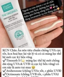 kem chong nang Martiderm 10