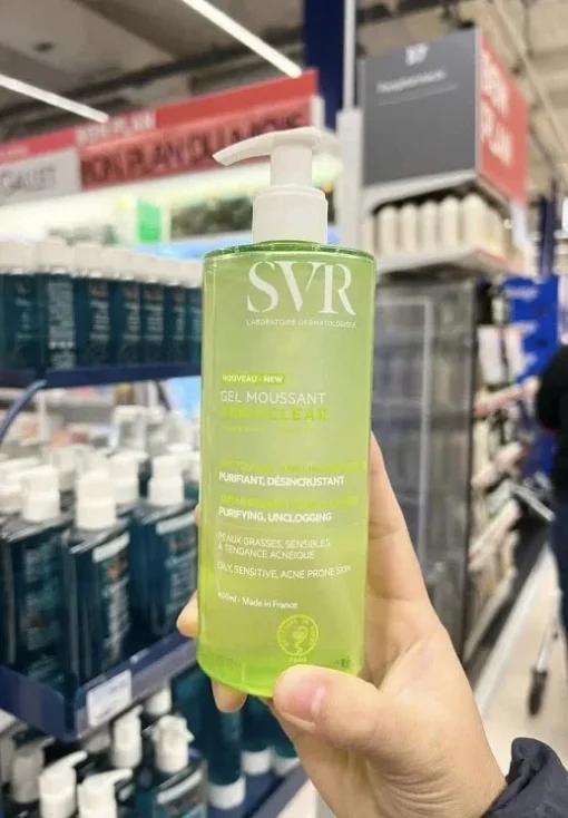 sua rua mat SEBIACLEAR Gel Moussant SVR 1