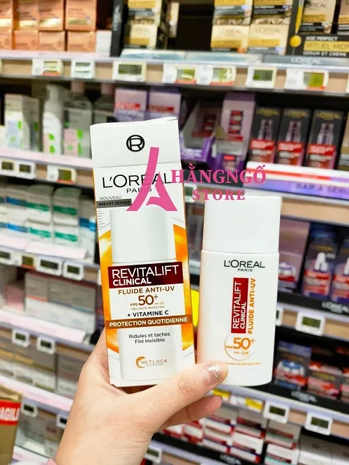 kem chong nang Loreal Revitalift Clinical 1
