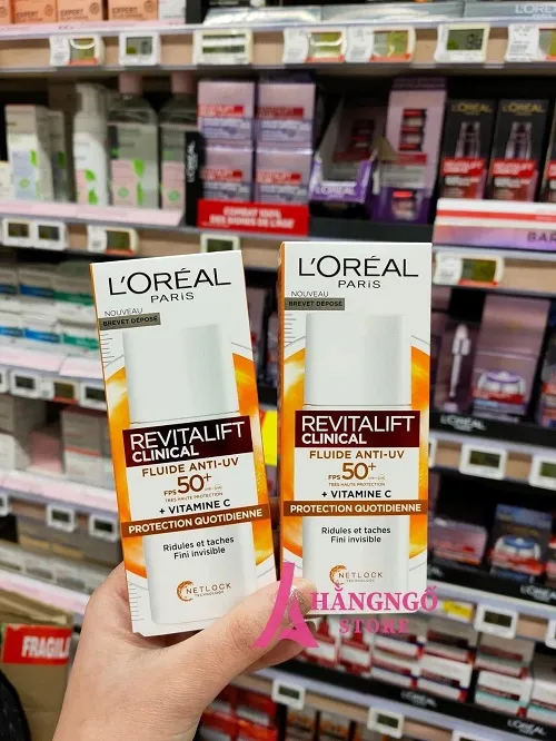 kem chong nang Loreal Revitalift Clinical 2