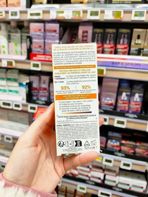 Kem chống nắng Loreal Revitalift Clinical - Vitamin C đa tác động - Ảnh 5