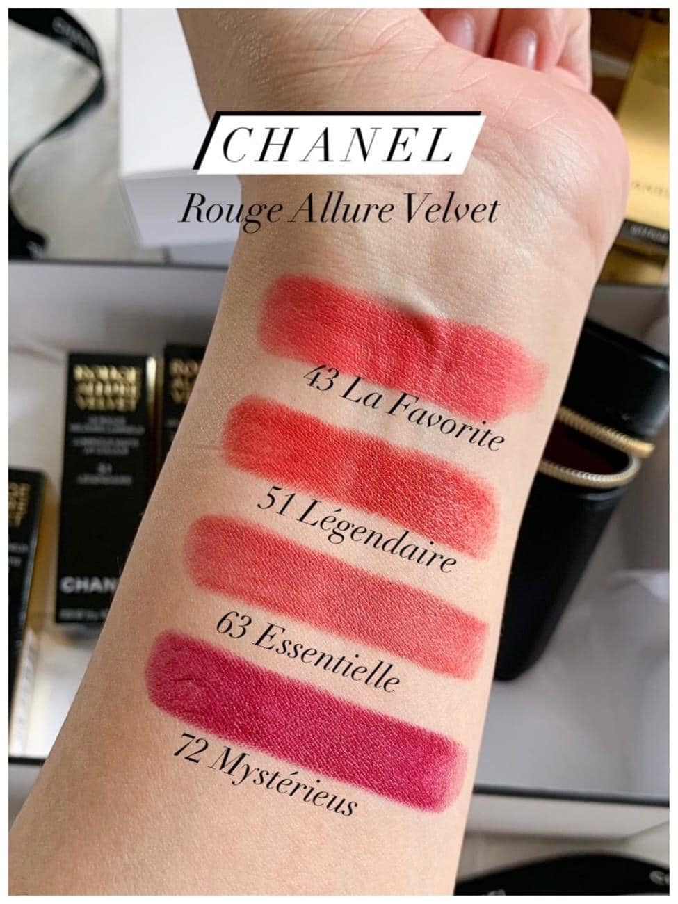 Son Chanel Rouge Allure Velvet 37 LExuberante  Mỹ Phẩm Hàng Hiệu Pháp   Paris in your bag