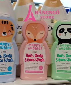 Sữa tắm gội trẻ em Happy Bubbles 3 trong 1 4