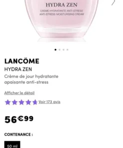 kem thach duong am Lancome Hydra Zen 3