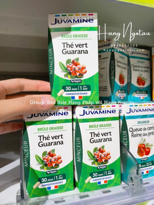 vien uong tra xanh Juvamine Guarana 2