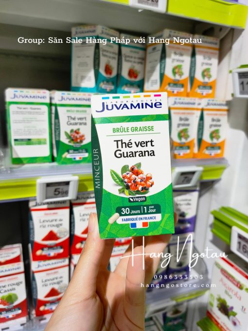 vien uong tra xanh Juvamine Guarana 3