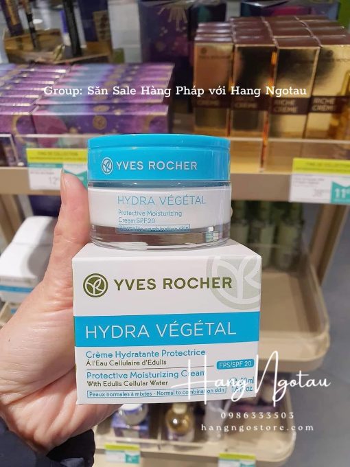 Kem dưỡng ẩm Yves Rocher Hydra Vegetal 2