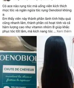 Viên uống kích thích mọc tóc Oenobiol Chute de Cheveux 8