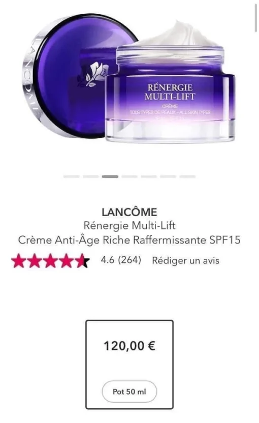 Kem dưỡng Lancome Renergie Multi-Lift - Ảnh 5