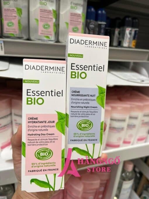 Kem dưỡng ẩm hữu cơ Diadermine Essentinel BIO 1