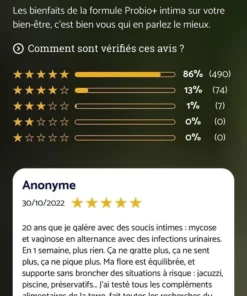 Viên uống phụ khoa PROBIO+ INTIMA APYFORME 6