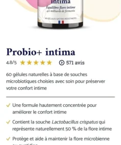 Viên uống phụ khoa PROBIO+ INTIMA APYFORME 9