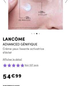 Kem mắt Advanced Génifique Yeux Lancôme 5