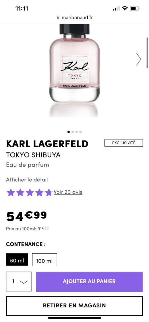 Nước hoa Tokyo Shibuya Karl Lagerfeld 3