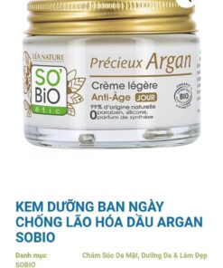 Kem cấp ẩm chuyên sâu dưỡng trắng SO Bio 5