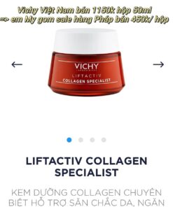 Kem dưỡng Vichy Lifactiv Collagen Specialist 3