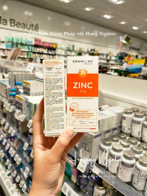 Viên kẽm Granions ZinC 2