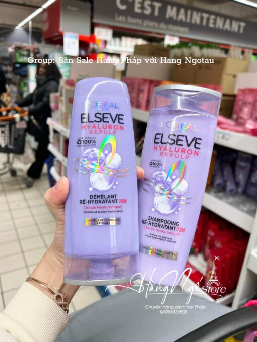 Cặp dầu gội Loreal Elseve 5