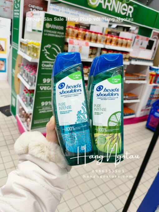 Dầu gội trị gàu Head and Shoulders nội địa Pháp mới 1