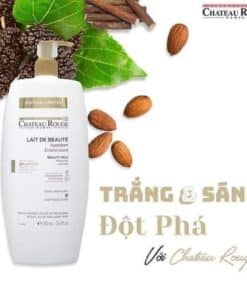 Sữa dưỡng thể kích trắng da Chateau Rouge Paris Lait De Beauté 3