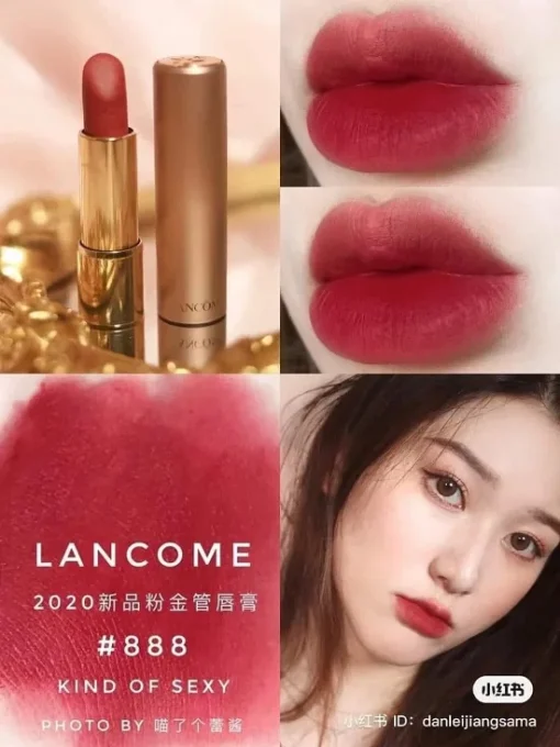 Son Lancôme lAbsolu Rouge Intimatte 888 mini 9