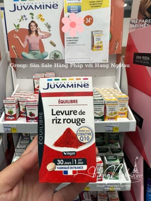 Viên uống Levure de Riz Rouge Juvamine