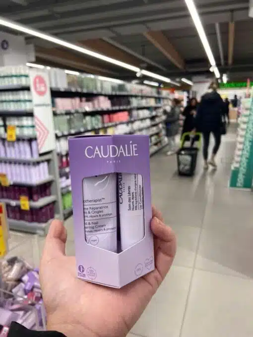 Set kem tay và son dưỡng Caudalie 2