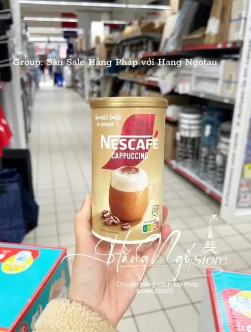 Cappuccino Nestlé Pháp Mẫu Mới 1