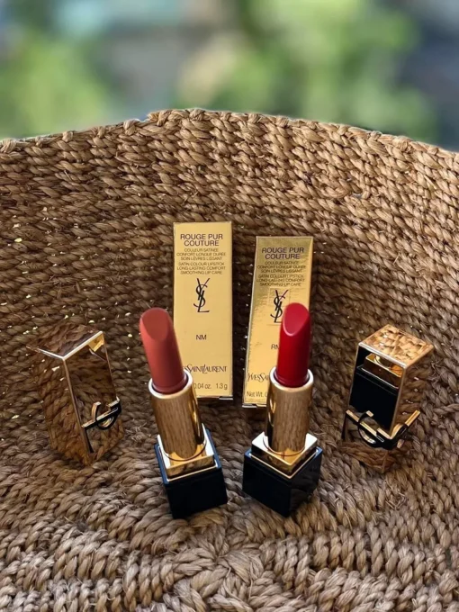 Son YSL Rouge Pur Couture Caring Satin Lipstick mini 1