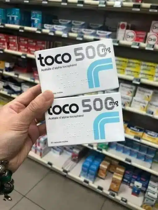 Vien uong dep da Vitamin E Toco