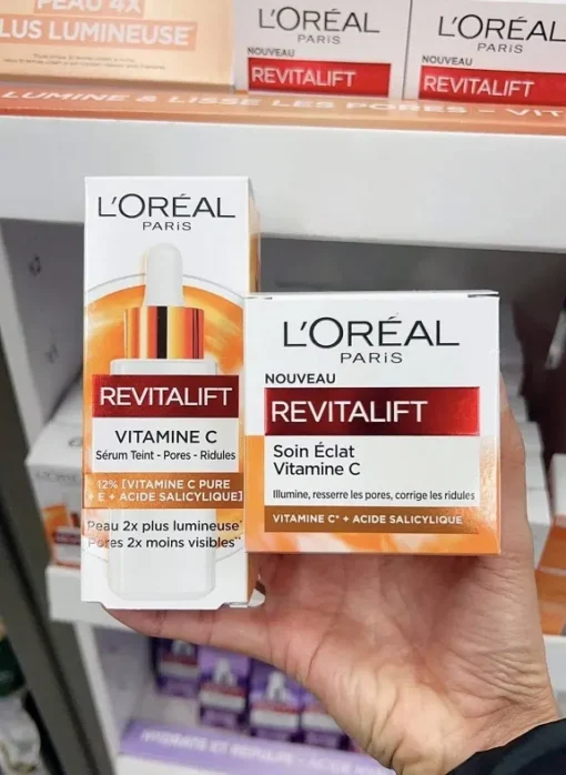 serum va kem duong trang da Revitalift 1