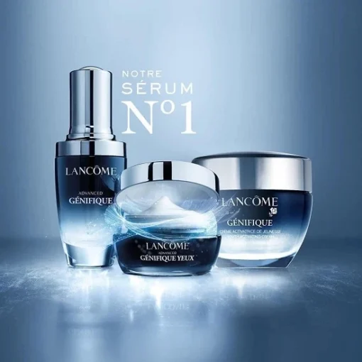 kem mat Advanced Génifique Yeux Lancôme tach set 3
