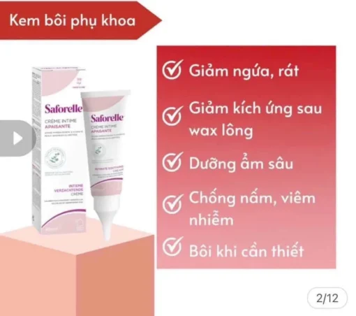 kem ve sinh phu nu Saforelle 4