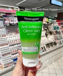 sua rua mat Neutrogena Anti Brillance Citron Vert