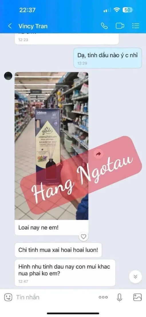 tinh dau khuyech tan Glade 5