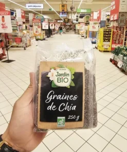 hat chia huu co Jardin Bio