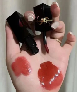 Son kem YSL 416 Vinyl Cream Lip Stain 3