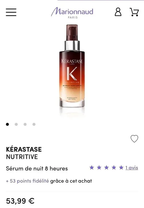 Serum toc Kerastase Nutritive 8h Magic Night 6