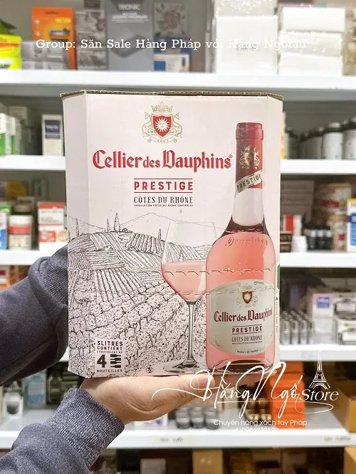 vang bich Cellier des Dauphins 3 lit 2