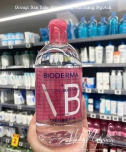 tay trang Bioderma hong Victoria Beckham
