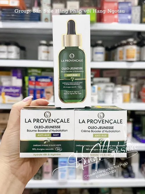Set Serum kem duong Provencale Oleo Jeunesse 1