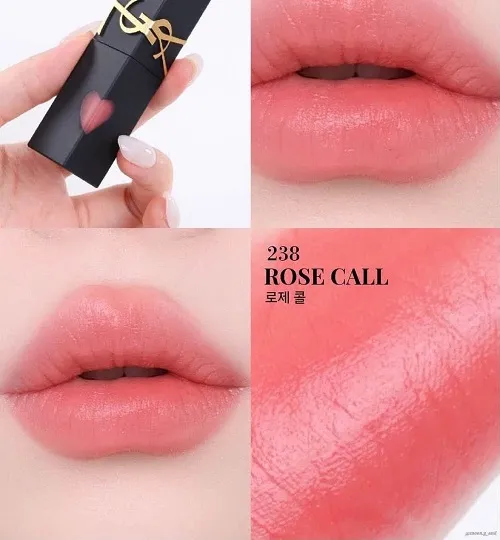 Son Ysl Vinyl Blur Rose Call màu 238 - Deal Unbox siêu hời - Ảnh 3