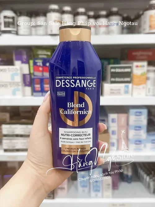 dau goi xanh khu vang Dessange Blond Californien