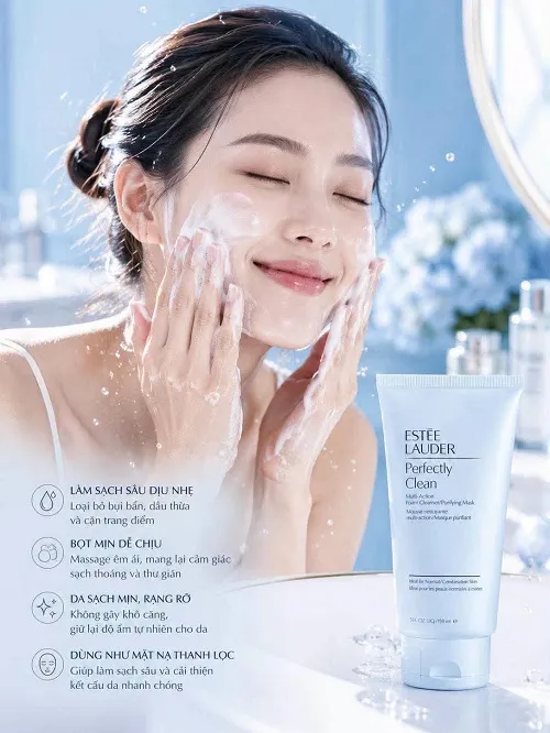 sua rua mat kiem mat na tao bot Estee Lauder 3
